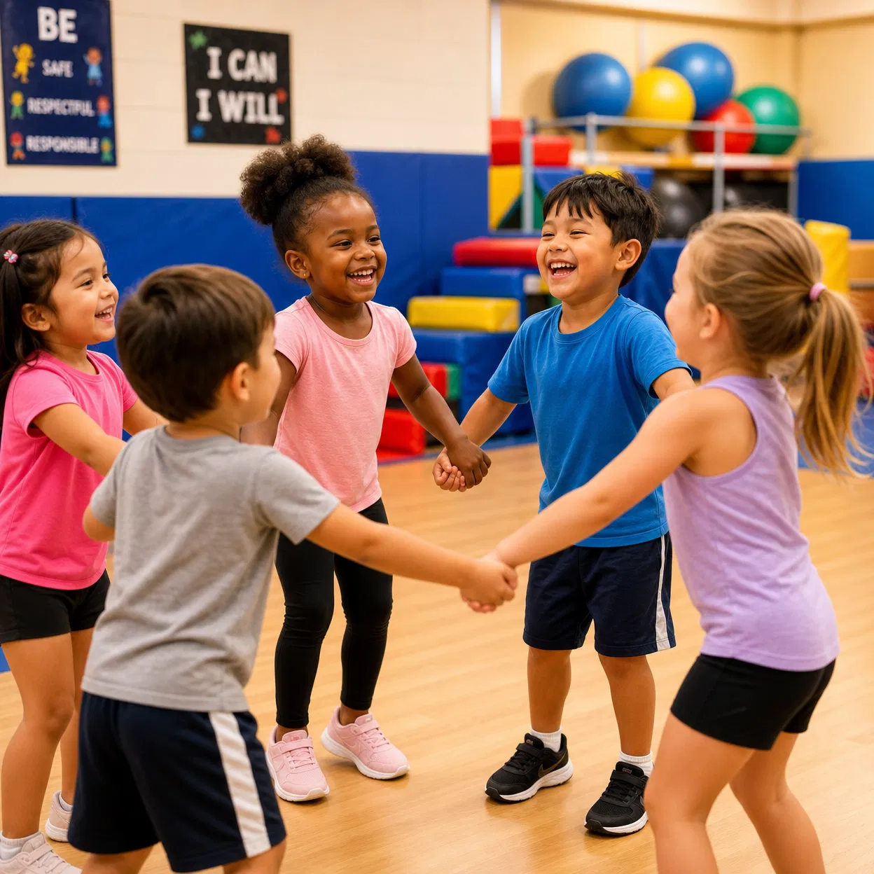 Kinder spielen zusammen